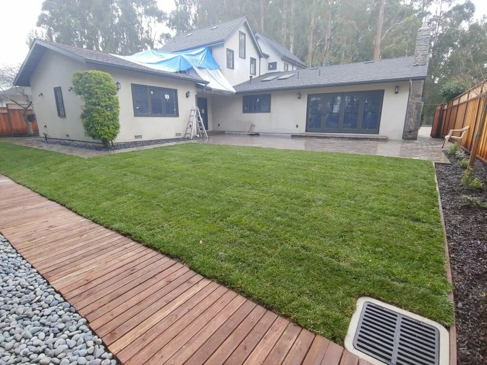 Top-rated yard cleanup service in Menlo Park, CA - Ideal Landscape & Concrete