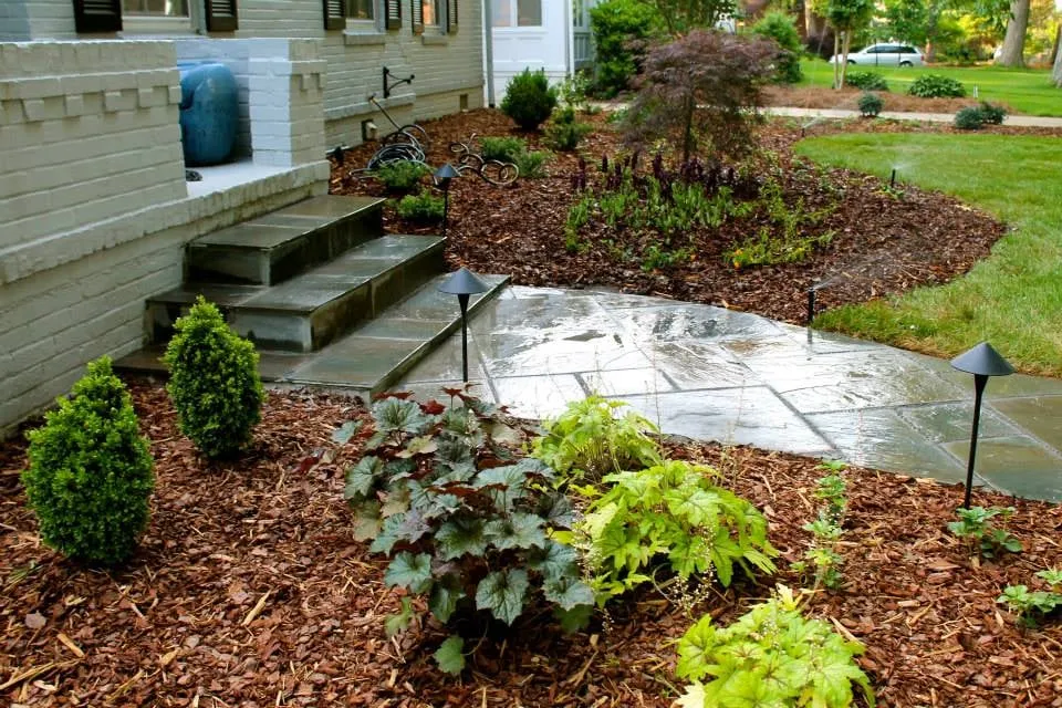 Professional garden landscaping in Kernersville, NC by Ideal Landscaping & Irrigation