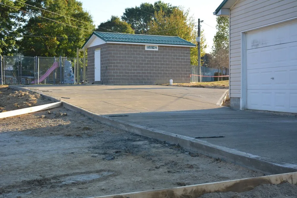 Custom landscape installation in Buckhannon, WV - Ideal Pro Industries