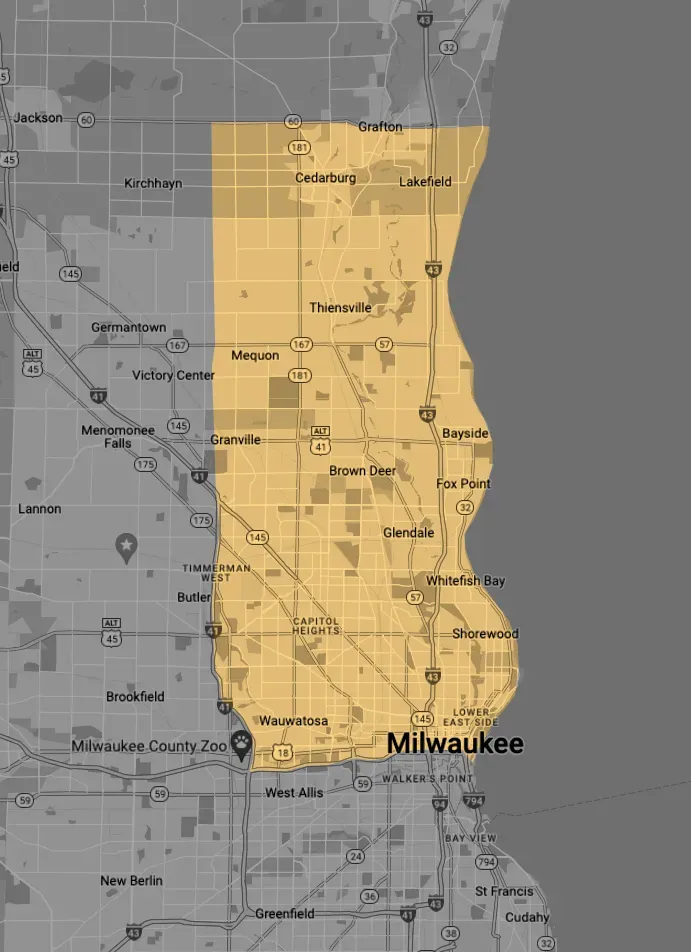 Expert yard cleanup service in Lannon, WI by Ideal Property Management