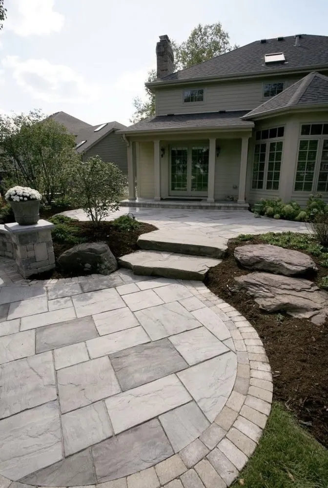Custom landscape installation for year-round maintenance in New Egypt, NJ by Ideascapes