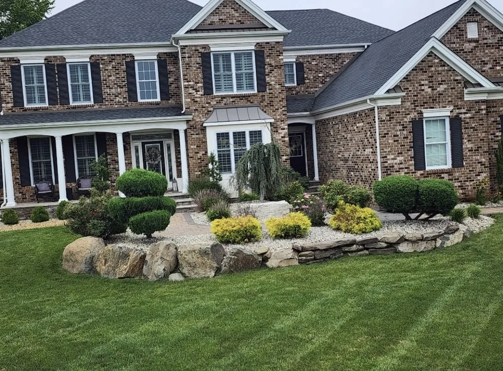 Professional lawn mowing service for year-round maintenance across New Egypt, NJ - Ideascapes