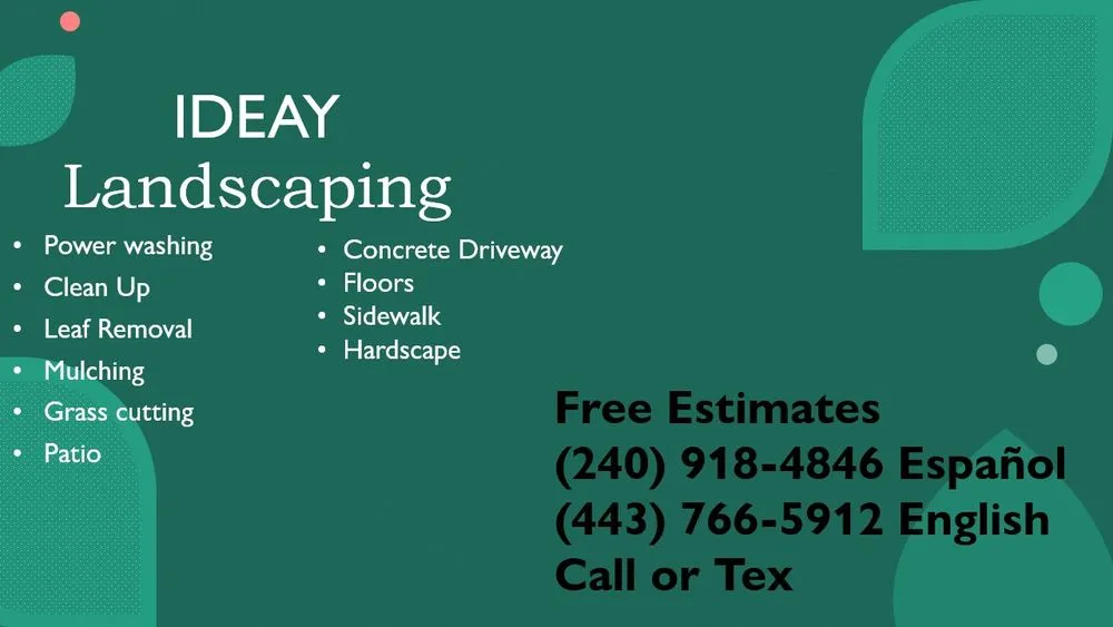 Local landscape installation experts serving Seat Pleasant, MD - Ideay Landscaping