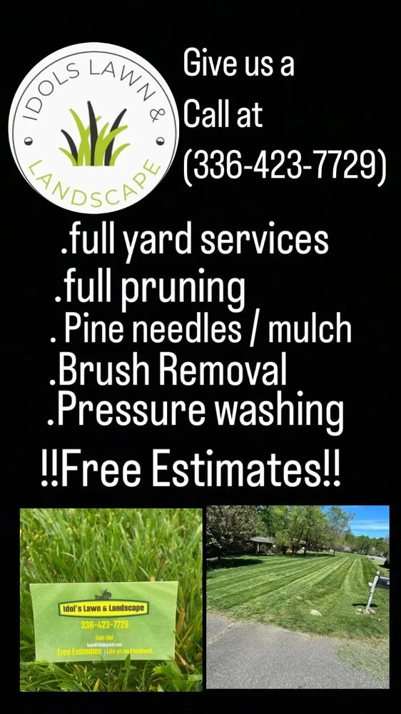 Local landscape design near you across Belews Creek, NC - Idols Lawn & Landscape