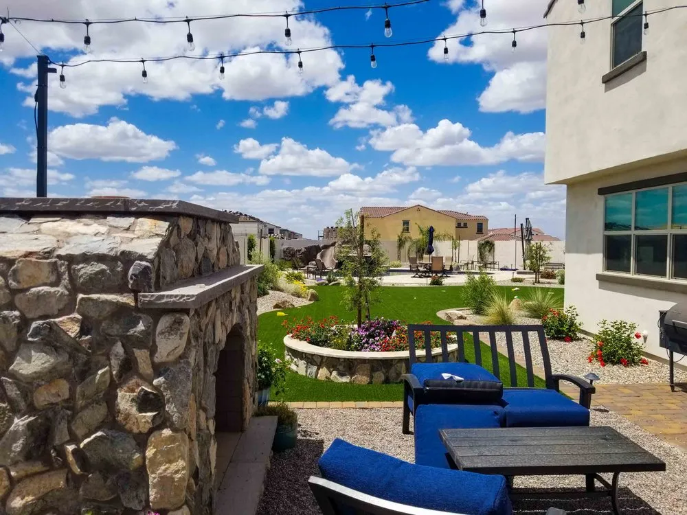 Custom yard cleanup service in Queen Creek, AZ by IDS Landscaping & Construction