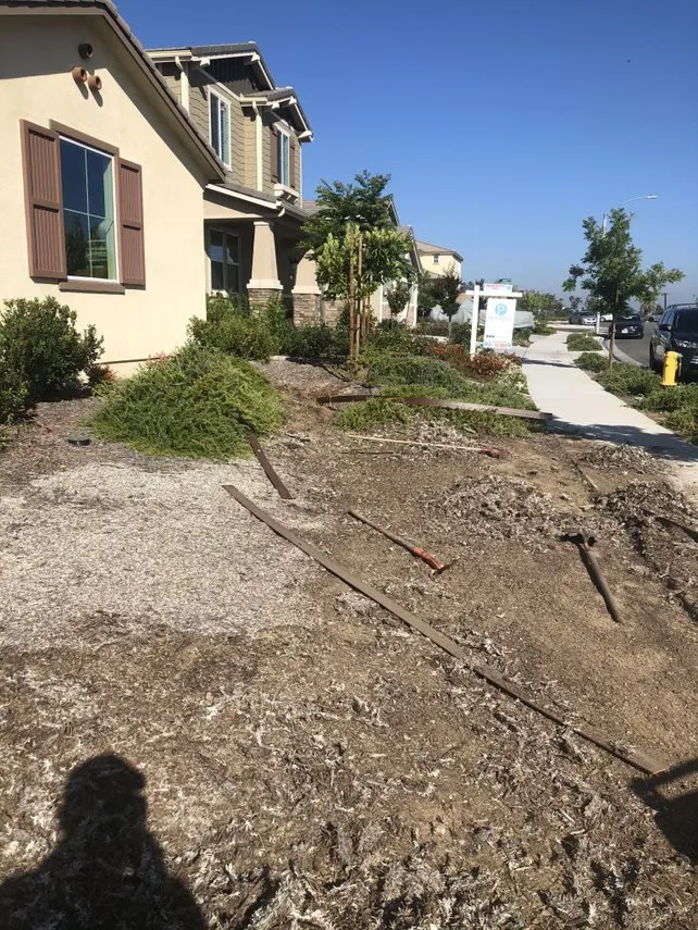 Professional yard cleanup service in Perris, CA by IE Landscaping Services