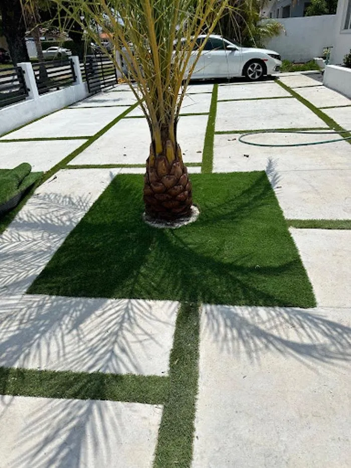 Custom outdoor landscaping for outdoor upgrades across Miami, FL - IFM Turf