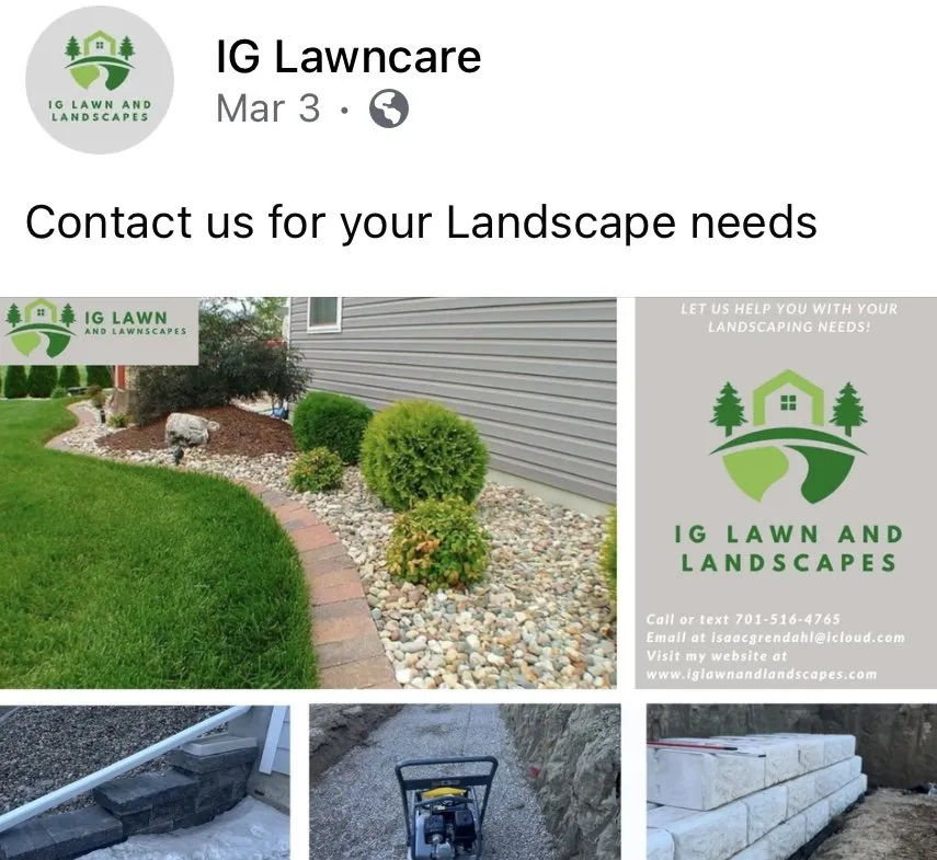 Affordable lawn care service for homes across Bismarck, ND - IG Lawn and Landscape
