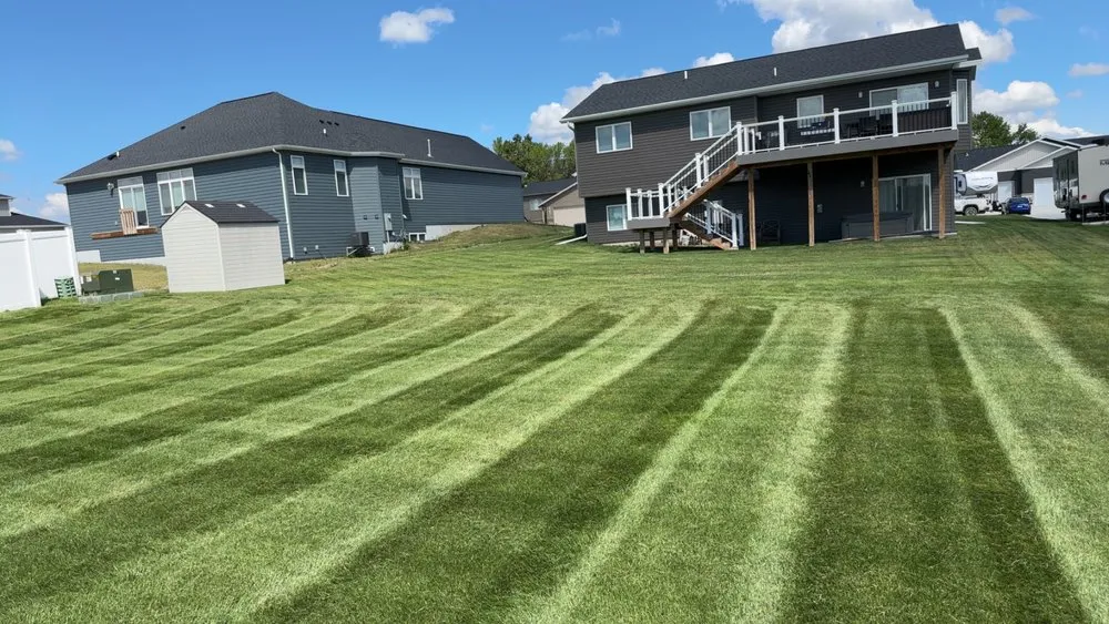 Affordable lawn mowing service in Bismarck, ND by IG Lawn and Landscape