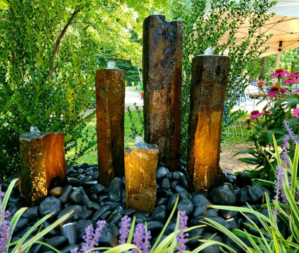 Top-rated yard maintenance experts serving Mechanicsburg, PA - Igneous Rock Gallery Stone Fountains