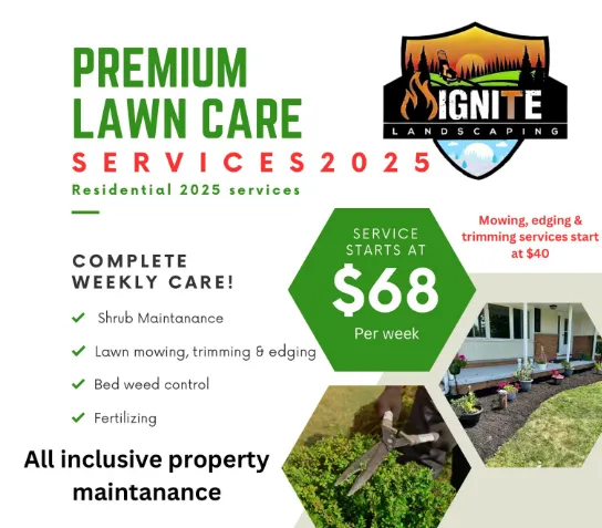Professional landscaping services in Medina, OH by Ignite landscaping