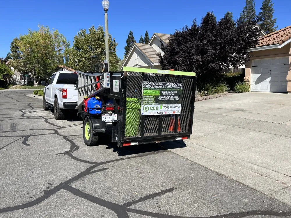 Trusted lawn care service for year-round maintenance in American Canyon, CA by iGreen Landscaping Company