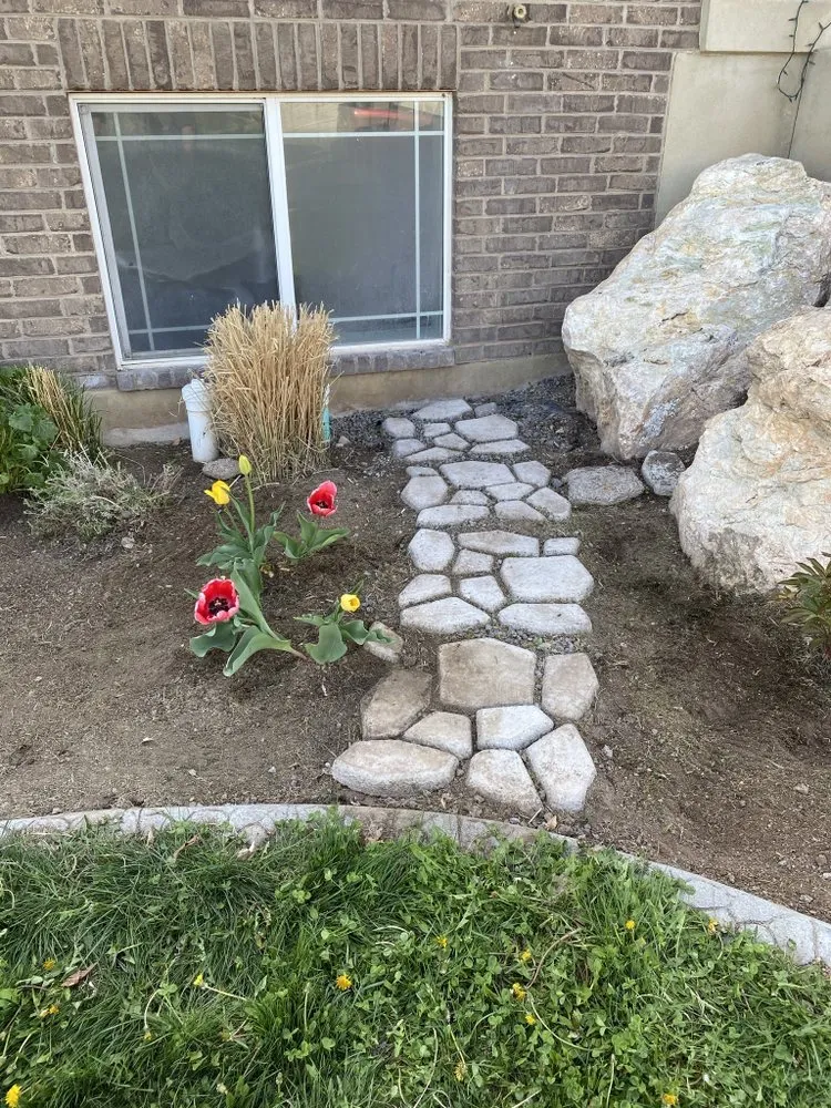 Affordable lawn mowing service for outdoor upgrades in Roy, UT by IKC Landscape