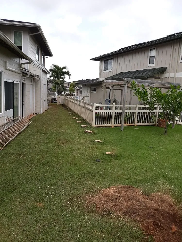 Custom yard cleanup service for outdoor upgrades across Wahiawa, HI - ILA'S SERVICES