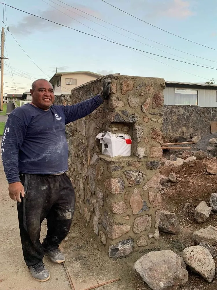 Custom residential landscaping for year-round maintenance in Wahiawa, HI by ILA'S SERVICES