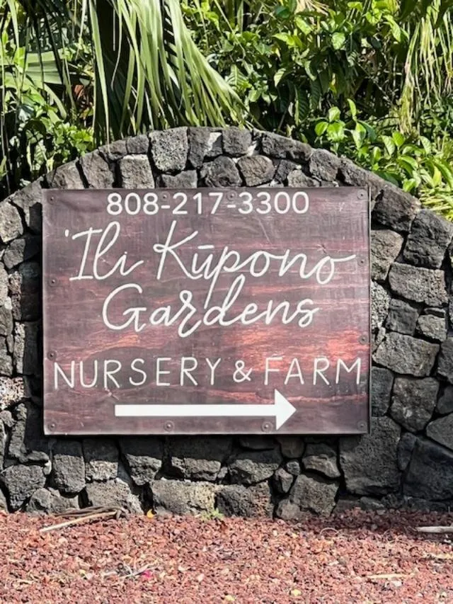 Top-rated landscape installation experts serving Kailua-Kona, HI - Ili Kupono Gardens Nursery & Farm