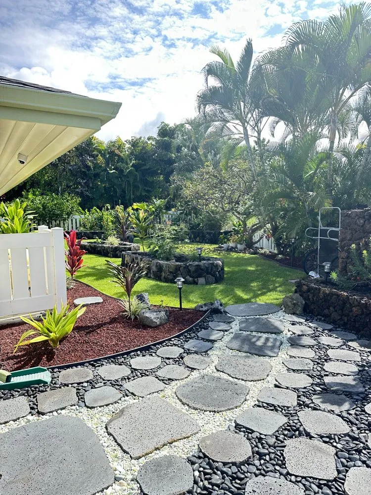 Expert outdoor landscaping for outdoor upgrades in Kailua-Kona, HI by Ili Kupono Gardens Nursery & Farm