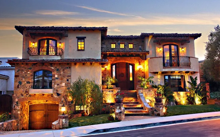 Custom residential landscaping in Wake forest, NC by Illumatec LED Landscape Lighting