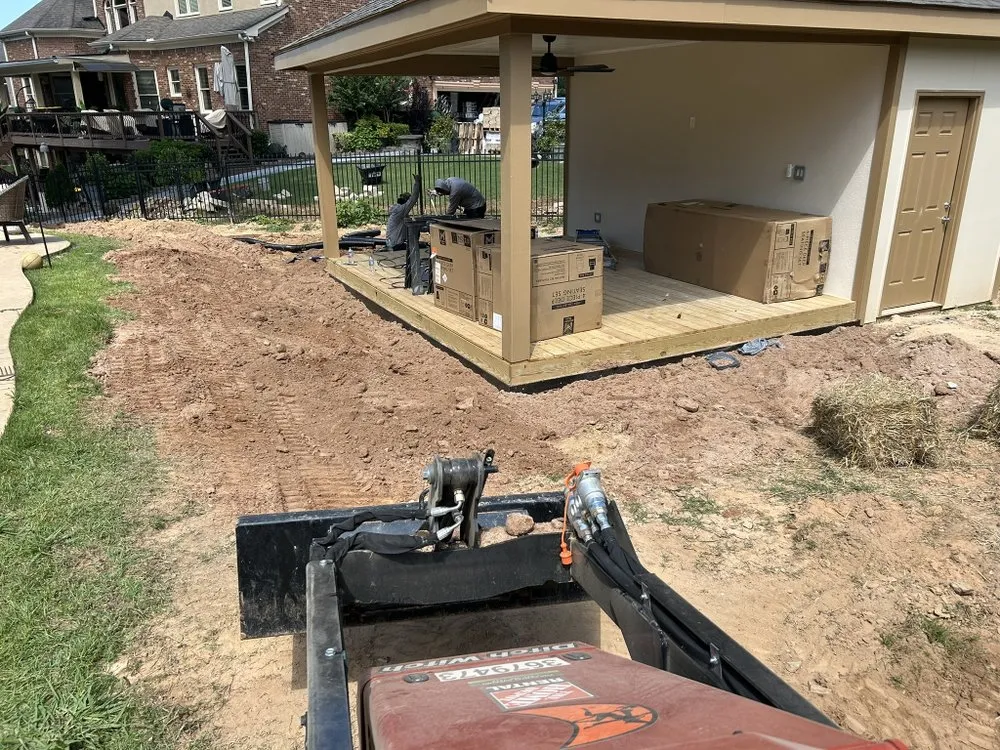 Custom landscape installation for beautiful yards across Kennesaw, GA - I&M Scapes