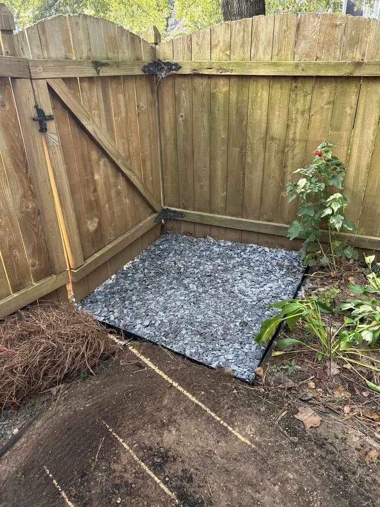 Custom garden landscaping in Kennesaw, GA - I&M Scapes