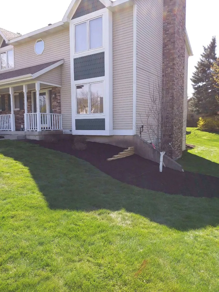 Professional landscape design for residential properties across Byron Center, MI - Image Lawn Care and Snow Plowing