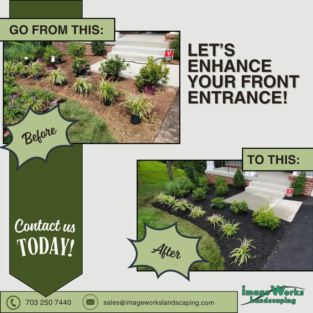 Affordable landscape design with custom design across Fairfax Station, VA - Image Works Landscaping