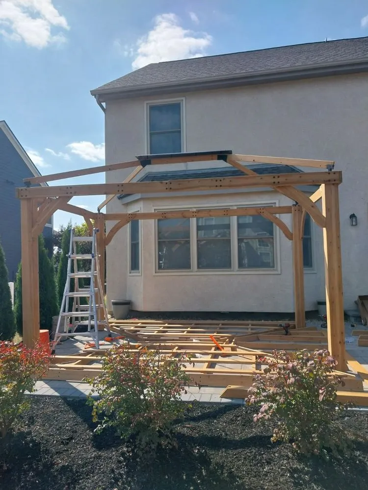 Custom outdoor landscaping for homes in London, OH by Immaculate Image Landscape