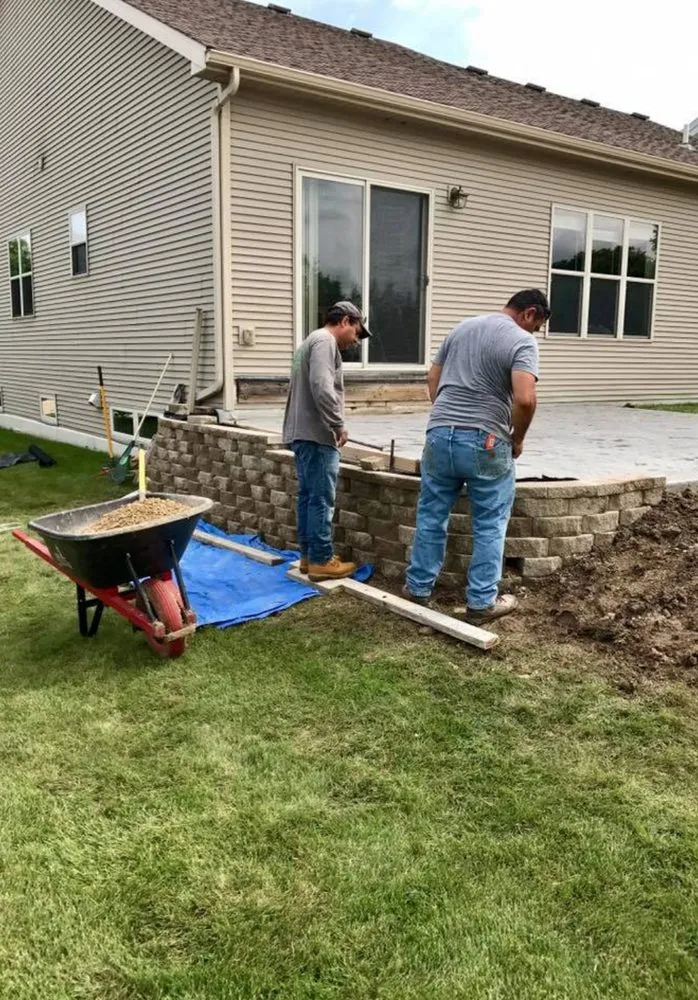 Expert landscape installation for outdoor upgrades in Monona, WI by Immaculate Landscaping & Snow Removal