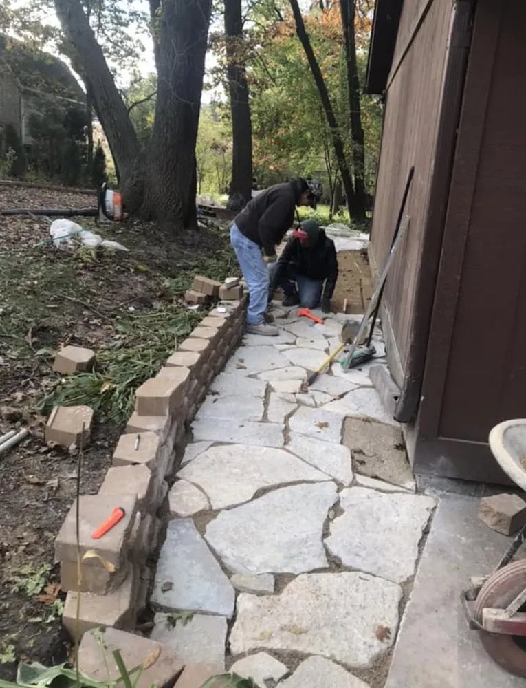 Custom residential landscaping in Monona, WI - Immaculate Landscaping & Snow Removal