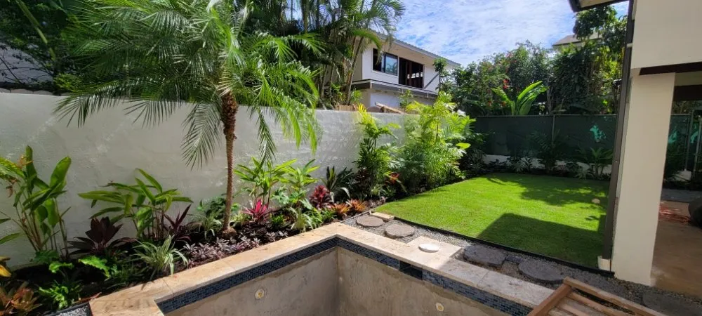 Expert lawn mowing service for homes in Kailua, HI by Immaculate Landscaping
