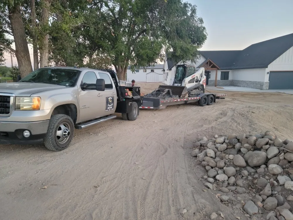 Expert lawn mowing service in Middleton, ID by Impact Excavating