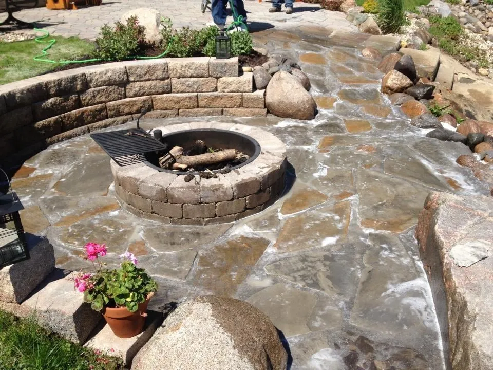 Expert yard maintenance with custom design in Brandon, SD by Impact Landscape Design