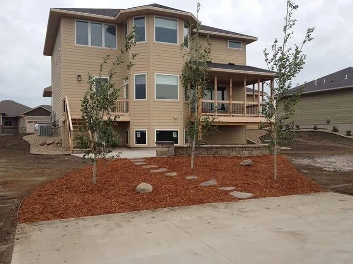 Affordable garden landscaping for homes in Brandon, SD by Impact Landscape Design