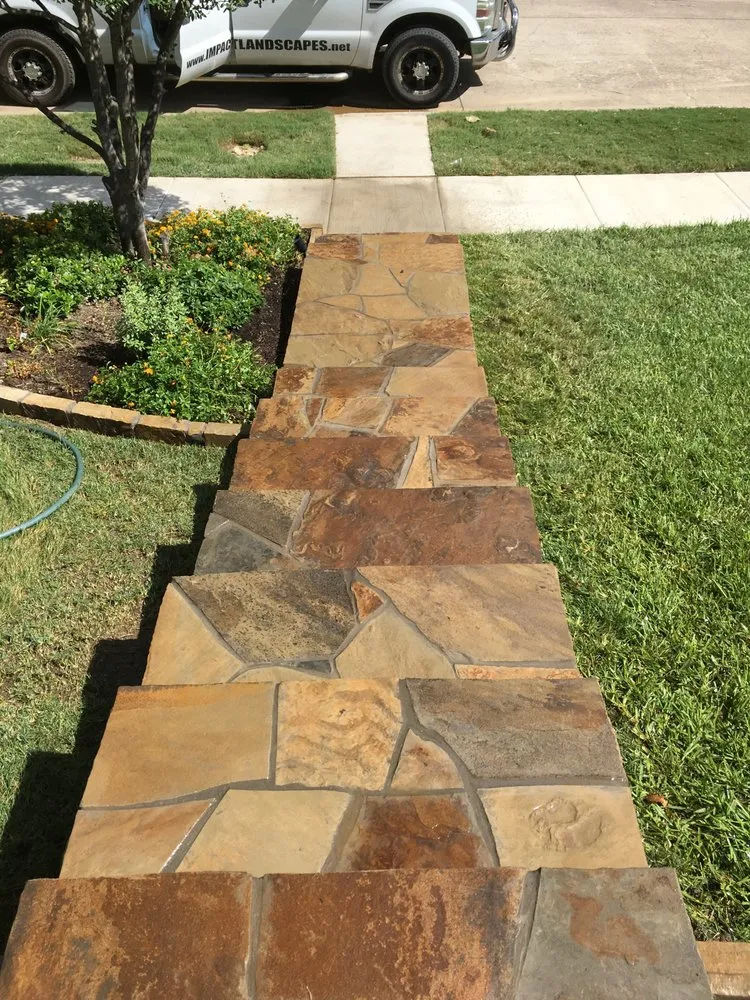 Custom outdoor landscaping in The Colony, TX - Impact Landscapes