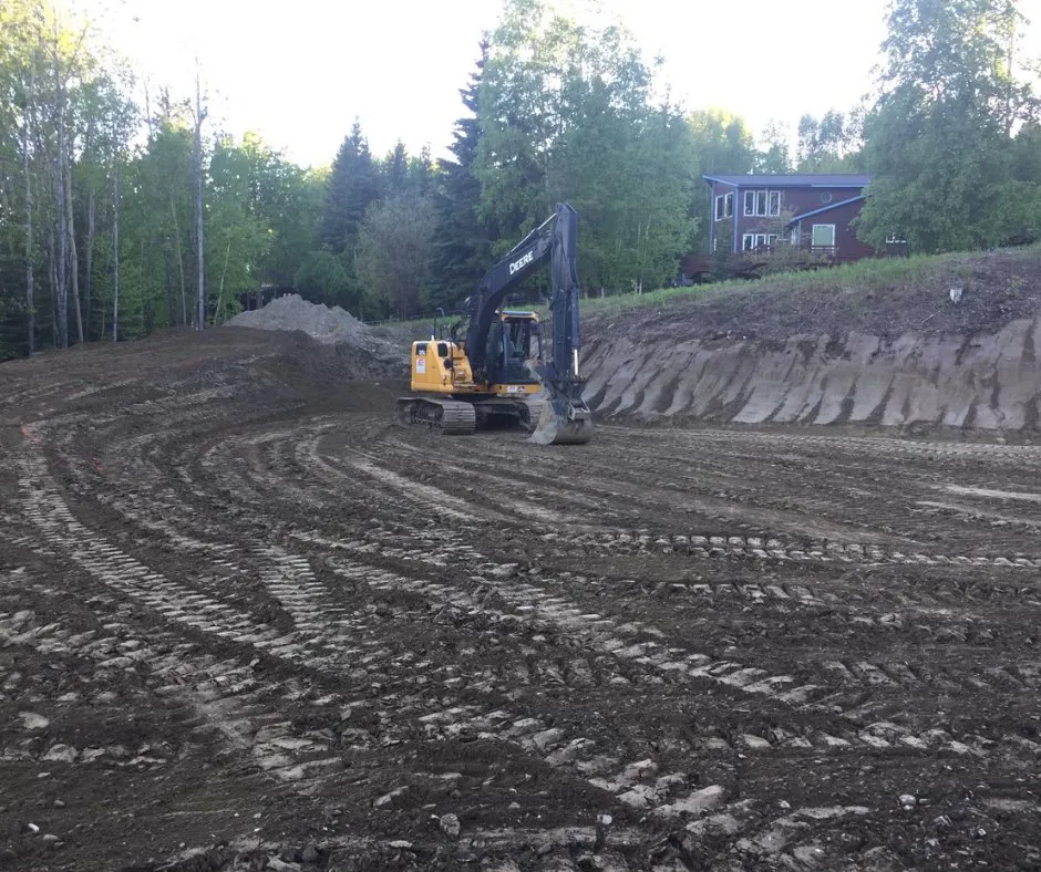 Local yard maintenance for residential properties in Fairbanks, AK by Imperial Excavating