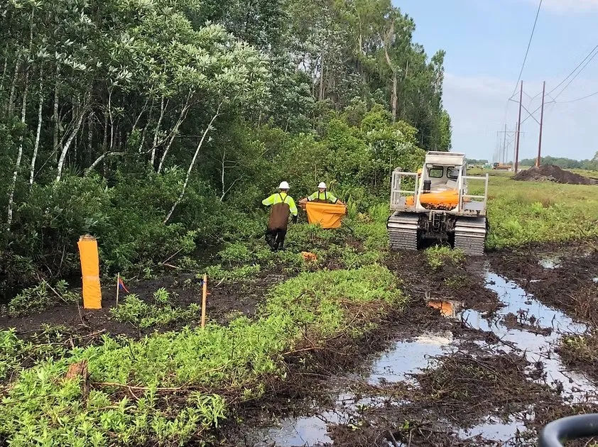 Local landscape installation in Mooresville, NC by Imperial Land Service