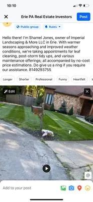 Imperial landscaping & more Logo