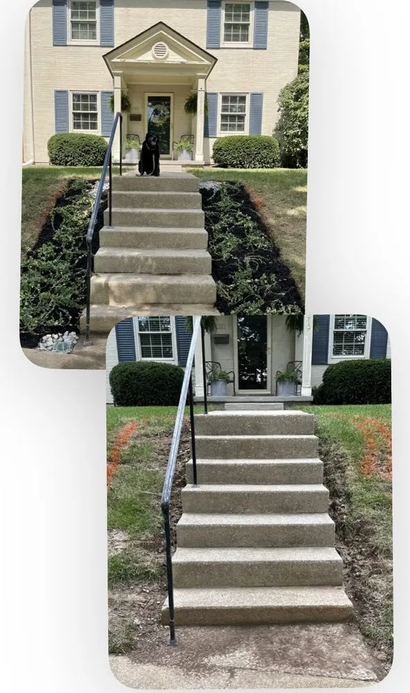 Professional garden landscaping with custom design in Lexington, KY by Imperial Lawn & Landscape