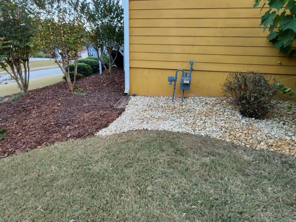 Local landscape installation with custom design in Dallas, GA by Imperial Lawn Care