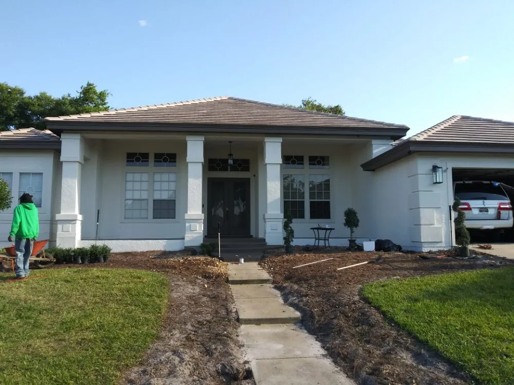 Professional garden landscaping for homes across Deltona, FL - Imperial Property Solutions