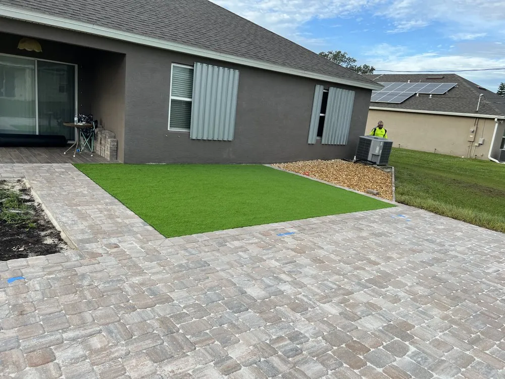 Professional landscape design in Melbourne, FL by Imperium Pavers