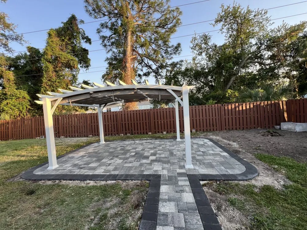 Trusted yard cleanup service in Melbourne, FL by Imperium Pavers