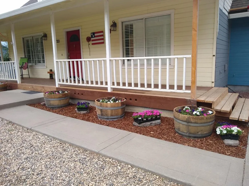 Affordable outdoor landscaping with custom design in Red Bluff, CA by Impressive Lawn Care & Landscaping