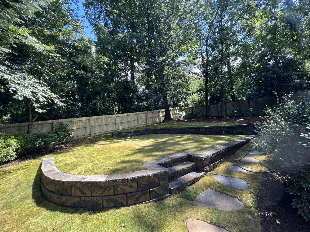 Top-rated garden landscaping with custom design across Snellville, GA - Improved Landscape