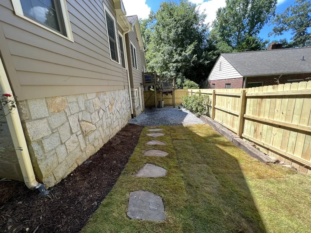 Professional garden landscaping for homes across Snellville, GA - Improved Landscape