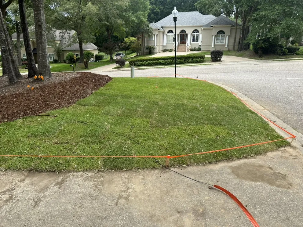Custom residential landscaping in Spanish Fort, AL - Improvements R Us