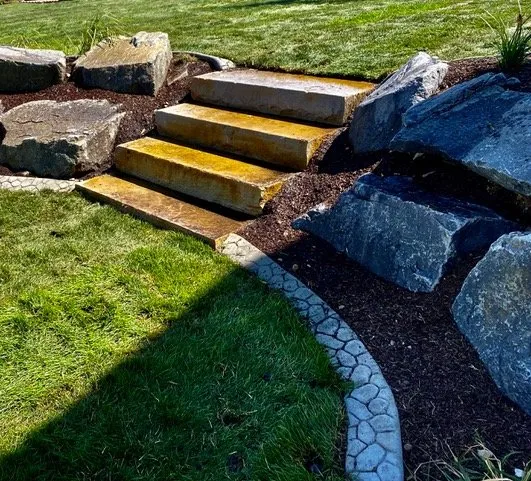 Expert residential landscaping with custom design across Brigham City, UT - IMT companies