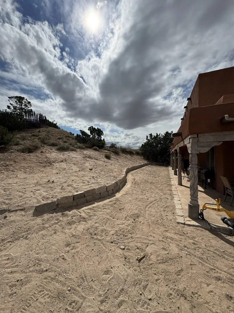 Affordable garden landscaping for homes in Albuquerque, NM by In & Out Bros