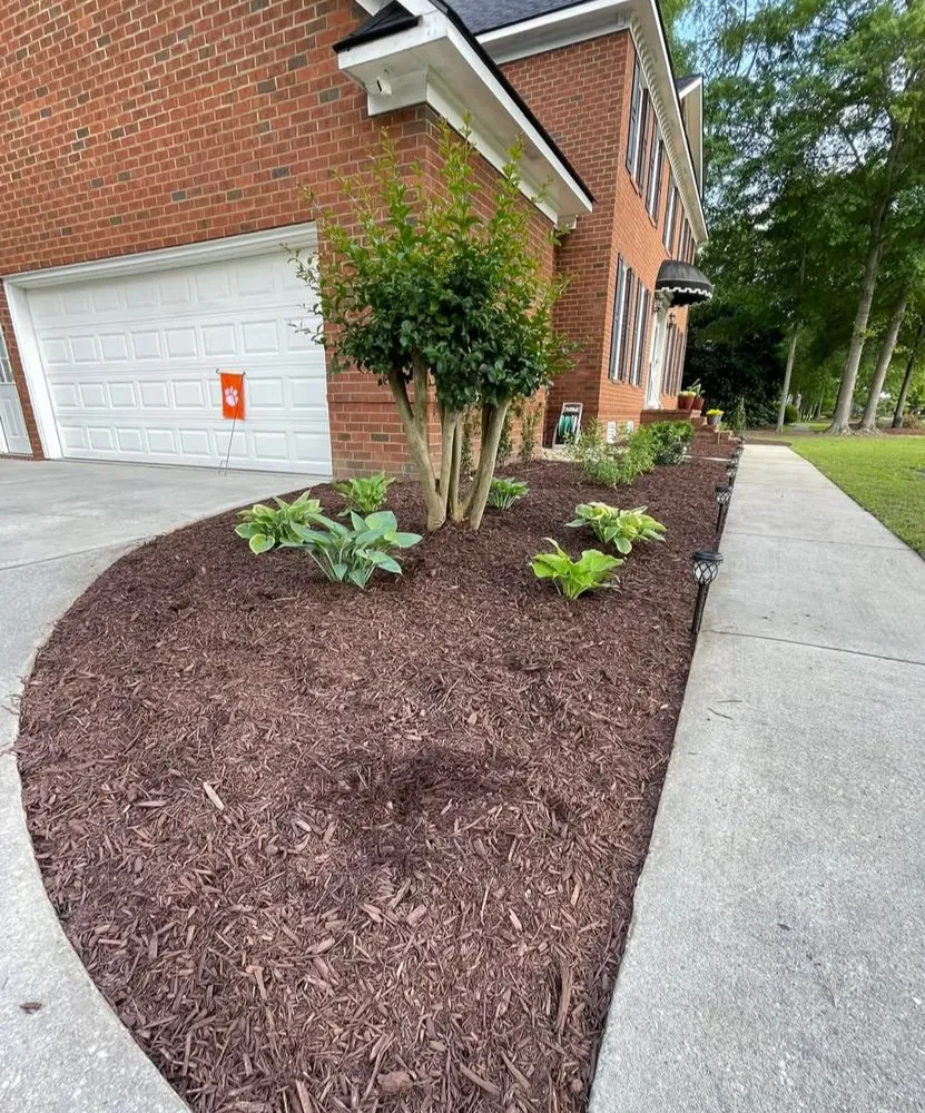 Custom landscaping services for homes across Florence, SC - In A Jiffy