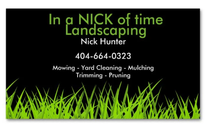 Affordable landscaping services in Greenville, NC by In A Nick Of Time Landscaping